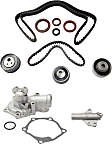 3-Piece Kit Timing Belt Kit, 2.4L, 4Cyl Water Pump Included, Includes (1) Water Pump, (1) Timing Belt Tensioner and (1) Timing Belt Kit
