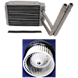 2002 Mercury Mountaineer - 2-Piece Kit Heater Core, 4.6L 8Cyl,  Includes (1) Blower Motor and (1) Heater Core
