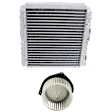2-Piece Kit Heater Core Includes (1) Blower Motor and (1) Heater Core