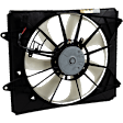 3-Piece Kit Radiator, includes A/C Condenser Fan and Radiator Fan