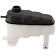 2-Piece Kit Coolant Reservoir, includes Heater Hose