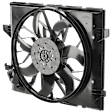 2-Piece Kit Radiator, Heavy Duty Cooling, includes Radiator Fan