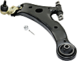 6-Piece Kit Front, Driver and Passenger Side, Lower Control Arm Kit, Includes (2) Ball Joint, (2) Control Arm, and (2) Sway Bar Link