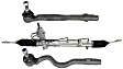 3-Piece Kit Steering Rack, Power, Includes (1) Steering Rack and (2) Tie Rod End