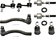 8-Piece Kit Front Suspension Kit, Includes (2) Ball Joint, (4) Tie Rod End and (2) Sway Bar Link