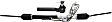 3-Piece Kit Steering Rack, Power, Includes (1) Steering Rack and (2) Tie Rod End