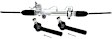 3-Piece Kit Steering Rack, Power Steering