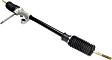 3-Piece Kit Steering Rack, Manual, Includes (1) Steering Rack and (2) Tie Rod End