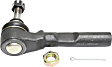 2-Wheel Set Front, Driver and Passenger Side Wheel Hub, 6 Lugs, With Bearing, With Sensor, RWD, Includes (2) Wheel Hub and (2) Tie Rod End