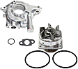 2-Piece Kit Oil Pump, Includes (1) Oil Pump and (1) Water Pump
