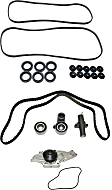 2007 Honda Accord LX - 3-Piece Kit Timing Belt Kit, Water Pump Driven By Timing Belt; Interference Engine, Water Pump Included, 3.0L 6Cyl,  Includes (1) Timing Belt Kit, (1) Valve Cover Gasket, and (1) Water Pump
