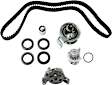 3-Piece Kit Timing Belt Kit, 1.8L, 4Cyl Water Pump Not Included, Includes (1) Water Pump, (1) Oil Pump and (1) Timing Belt Kit