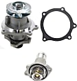 2-Piece Kit Water Pump, New, Includes (1) Thermostat Housing and (1) Water Pump