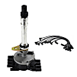 2-Piece Kit Distributor Kit with Spark Plug Wire, 8Cyl., 5.0/5.7L Engines, Includes (1) Distributor and (1) Spark Plug Wire