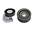 2002 Mercedes Benz E55 AMG - 2-Piece Kit Accessory Belt Tensioner Kit, Includes (1) Accessory Belt Tension Pulley and (1) Accessory Belt Tensioner