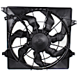 2-Piece Kit Radiator, 2.0L, Turbocharged Engine, includes Radiator Fan