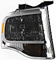 2008 Ford Expedition - 2-Piece Kit Passenger Side Halogen Headlight, With bulb(s), OE Replacement,  Includes (1) Fog Light and (1) Headlight