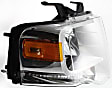 2008 Ford Expedition - 2-Piece Kit Passenger Side Halogen Headlight, With bulb(s), OE Replacement,  Includes (1) Fog Light and (1) Headlight