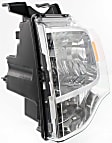 2007 Ford Expedition - 2-Piece Kit Driver Side Halogen Headlight, With bulb(s), OE Replacement,  Includes (1) Fog Light and (1) Headlight