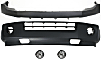 4-Piece Kit, Front, Upper and Lower Upper - Primed, Lower - Textured Bumper Cover, Includes (2) Bumper Cover and (2) Fog Light