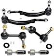 6-Piece Kit Front, Driver and Passenger Side Suspension Kit, Includes (4) Tie Rod End and (2) Sway Bar Link