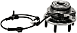 2004 Chevrolet Trailblazer EXT LS - 6-Piece Kit Front, Driver and Passenger Side Wheel Hub, 4WD, 6 Lugs, With Bearing, With Sensor,  Includes (4) Tie Rod End and (2) Wheel Hub