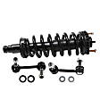 4-Piece Kit Front, Driver and Passenger Side Suspension Kit, Includes (2) Sway Bar Link and (2) Shock Absorber and Strut Assembly