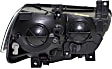2012 Dodge Charger - 4-Piece Kit Driver and Passenger Side Halogen Headlight, With bulb(s), OE Replacement,  Includes (2) Fog Light and (2) Headlight