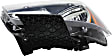 2012 Dodge Charger - 4-Piece Kit Driver and Passenger Side Halogen Headlight, With bulb(s), OE Replacement,  Includes (2) Fog Light and (2) Headlight
