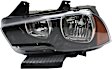 2-Piece Kit Driver Side Halogen Headlight, With bulb(s), OE Replacement, Includes (1) Fog Light and (1) Headlight