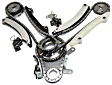 5-Piece Kit Timing Chain Kit, 3.7L, 6Cyl, Includes (1) Cylinder Head Gasket, (1) Water Pump, (1) Oil Pump, (1) Valve Lifter and (1) Timing Chain Kit