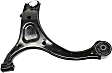4-Piece Kit Front, Driver and Passenger Side, Lower, Outer Control Arm Kit, Includes (2) Control Arm and (2) Tie Rod End