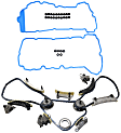 2008 Cadillac CTS - 2-Piece Kit Timing Chain Kit, DOHC, LY7 Engine, VIN 7, 24 Valve, LY7, With Spark Plug Tube Seals Grommets If Applicable, 3.6L 6Cyl,  Includes (1) Timing Chain Kit and (1) Valve Cover Gasket