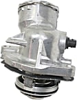 2002 Mercedes Benz C240 - 2-Piece Kit Water Pump, GAS, With Engine Oil Cooler, New, 2.6L 6Cyl,  Includes (1) Water Outlet, (1) Water Pump