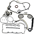 4-Piece Kit Timing Chain Kit, 2.2L, 4Cyl, Includes (1) Timing Cover Gasket, (1) Valve Cover Gasket, (1) Water Pump and (1) Timing Chain Kit