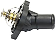 2013 Ford Focus SE - 2-Piece Kit Water Pump, New, 2.0L 4Cyl,  Includes (1) Thermostat Housing and (1) Water Pump