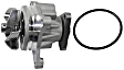 2013 Ford Focus SE - 2-Piece Kit Water Pump, New, 2.0L 4Cyl,  Includes (1) Thermostat Housing and (1) Water Pump