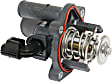 2-Piece Kit Water Pump, New, Includes (1) Thermostat Housing and (1) Water Pump