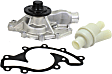 2-Piece Kit Water Pump, New, Includes (1) Thermostat and (1) Water Pump
