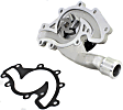2-Piece Kit Water Pump, New, Includes (1) Thermostat and (1) Water Pump