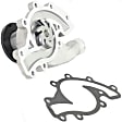 2-Piece Kit Water Pump, New, Includes (1) Thermostat and (1) Water Pump