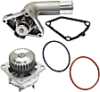 2-Piece Kit Water Pump, 3.5L, 6Cyl, New, Includes (1) Thermostat and (1) Water Pump