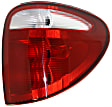 3-Piece Kit Driver and Passenger Side Halogen Tail Light, Without bulb(s), Includes (2) Tail Light and (1) Third Brake Light
