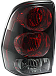 3-Piece Kit Center Third Brake Light, Red Lens, Includes (2) Tail Light and (1) Third Brake Light