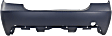 2-Piece Kit, Rear Primed Bumper Cover, Sedan, For Models With M Package, Includes (1) Bumper Cover and (1) Valance