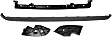 4-Piece Kit Front, Center Bumper Bracket, Includes (1) Bumper Bracket, (2) Bumper Trim and (1) Valance