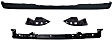 4-Piece Kit Front, Center Bumper Bracket, Includes (1) Bumper Bracket, (2) Bumper Trim and (1) Valance