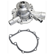 2-Piece Kit Water Pump, 2.3L, 4Cyl, New, Includes (1) Thermostat Housing and (1) Water Pump
