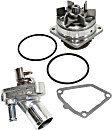 2-Piece Kit Water Pump, 3.5L, 6Cyl, New, Includes (1) Thermostat and (1) Water Pump