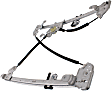 2-Piece Kit, Front, Driver Side Power Window Regulator, Face Bar Only; With pad provision, Includes (1) Window Motor and (1) Window Regulator